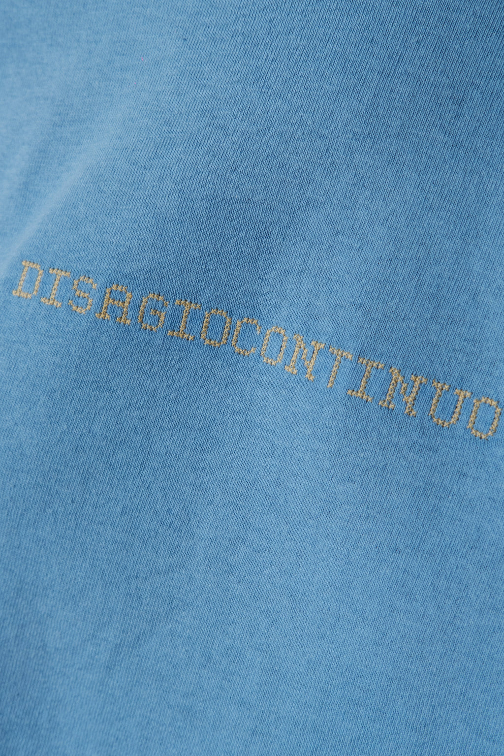 T-SHIRT DISAGIOCONTINUO